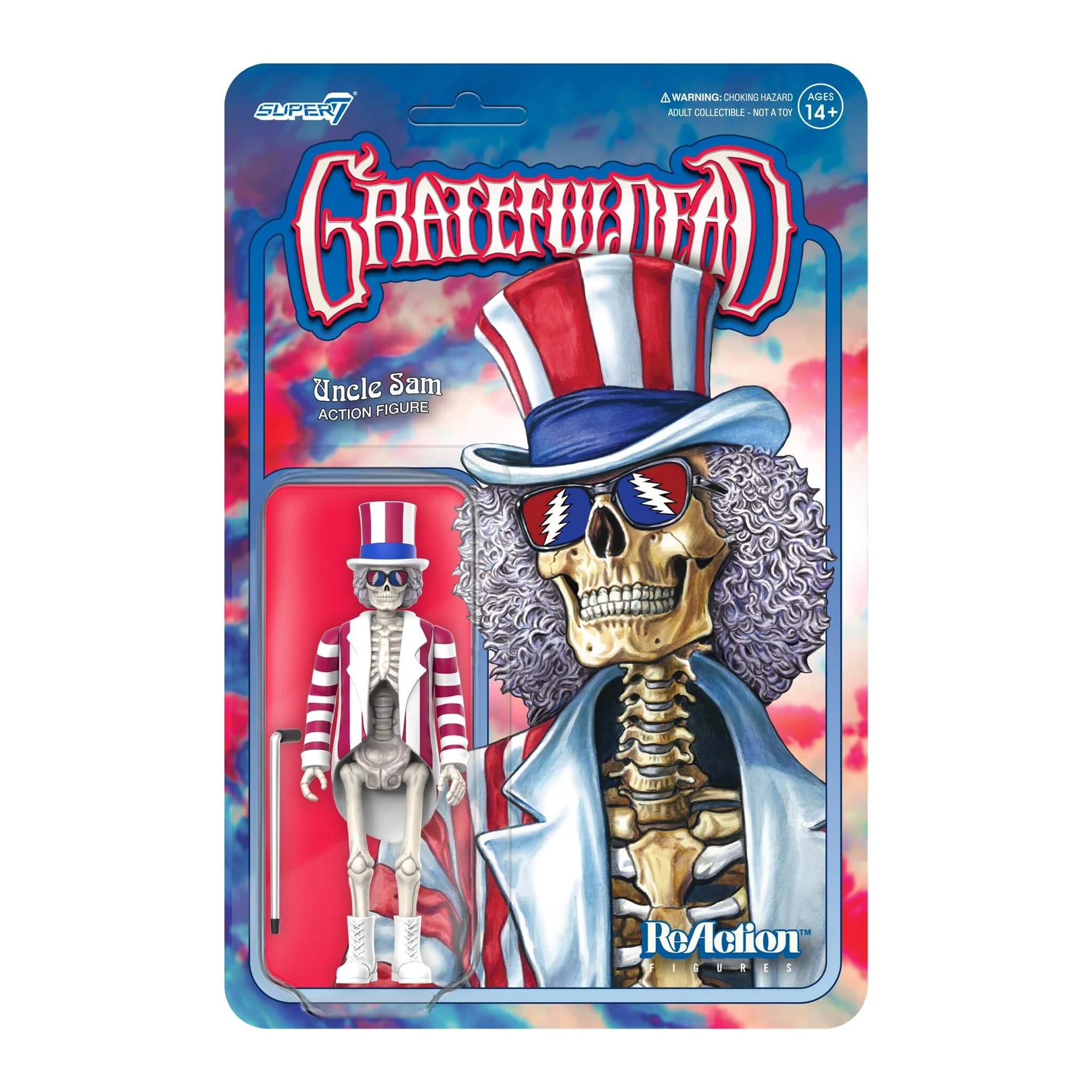 ReAction Figure Wave 3 - Grateful Dead Uncle Sam Skeleton