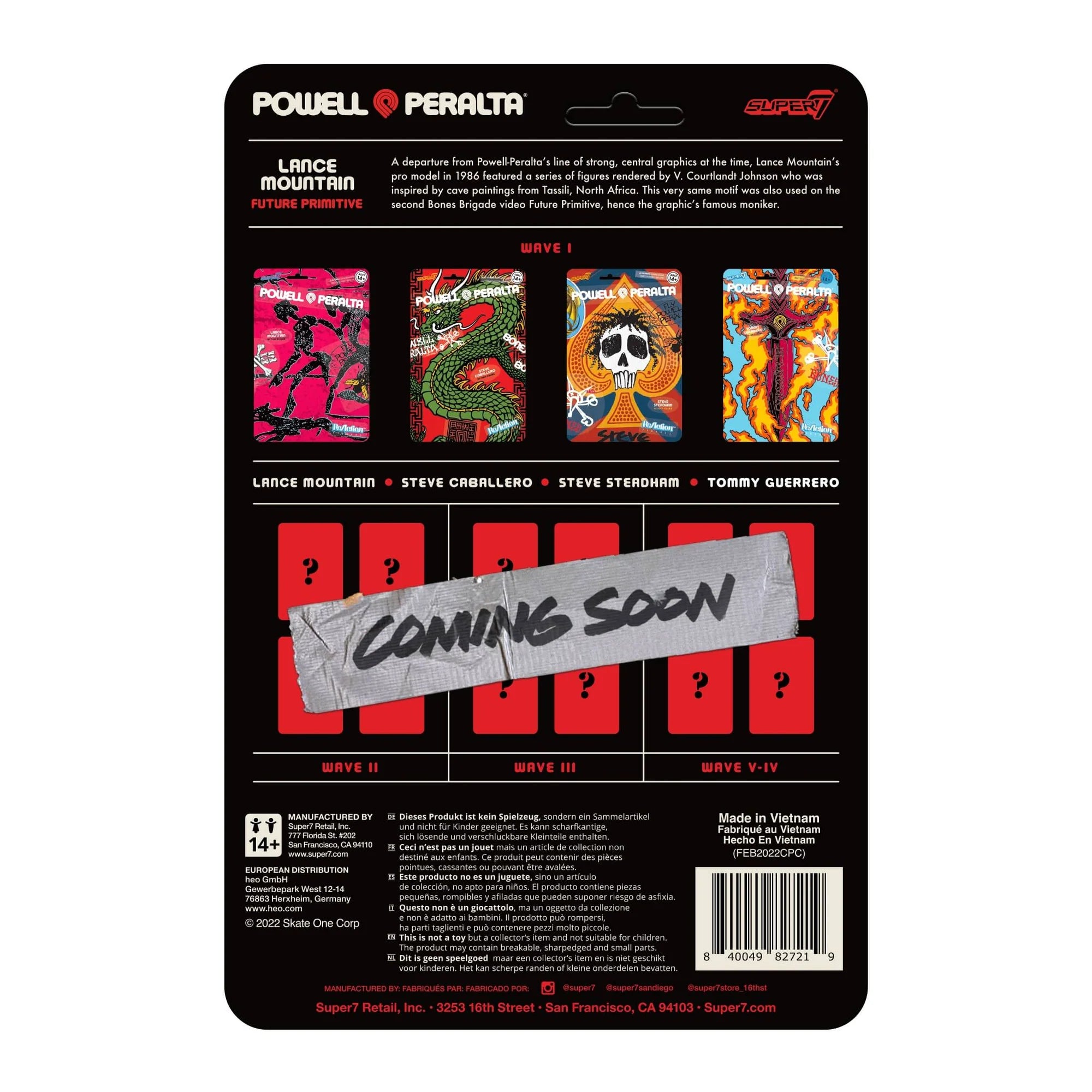 Figurine ReAction Vague 1 - Lance Mountain Future Primitive