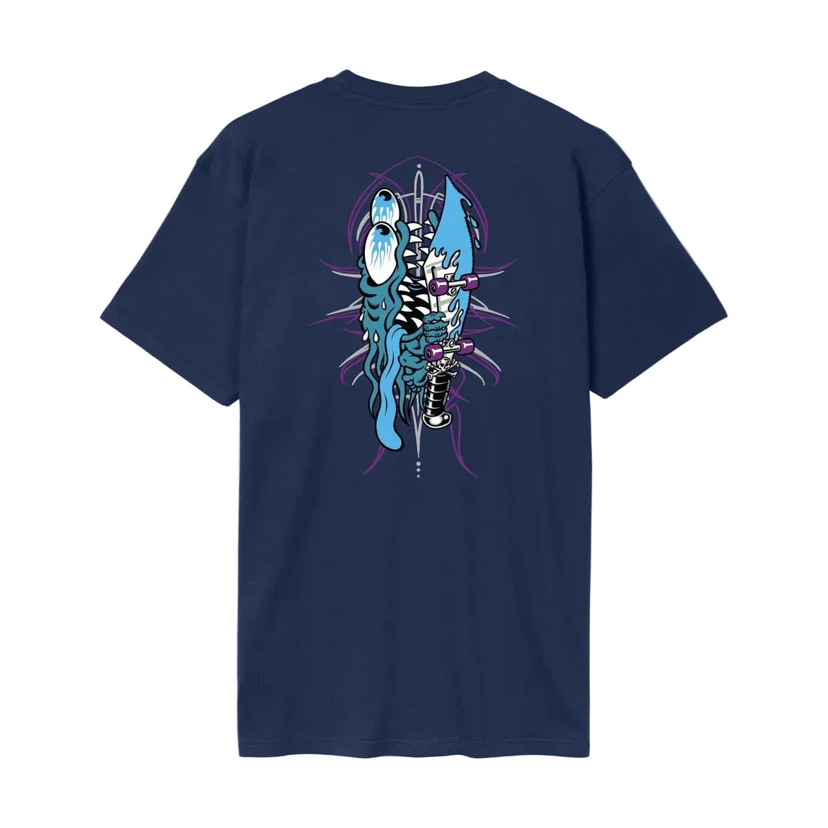 Santa Cruz Meek Pinstripe Slasher T-Shirt