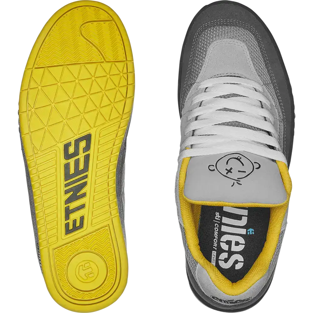 Etnies Snake - Gris/Gris/Jaune