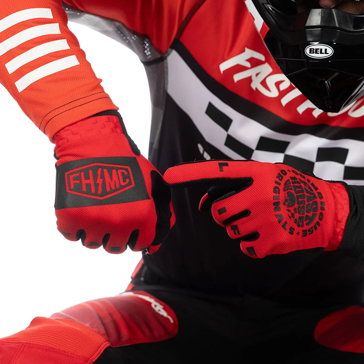 Fasthouse Speed/Style Atomic Gloves - Racing Red