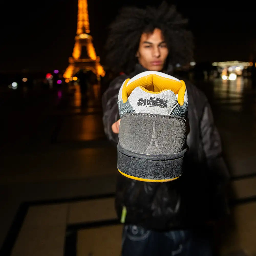 Etnies Snake - Gris/Gris/Jaune