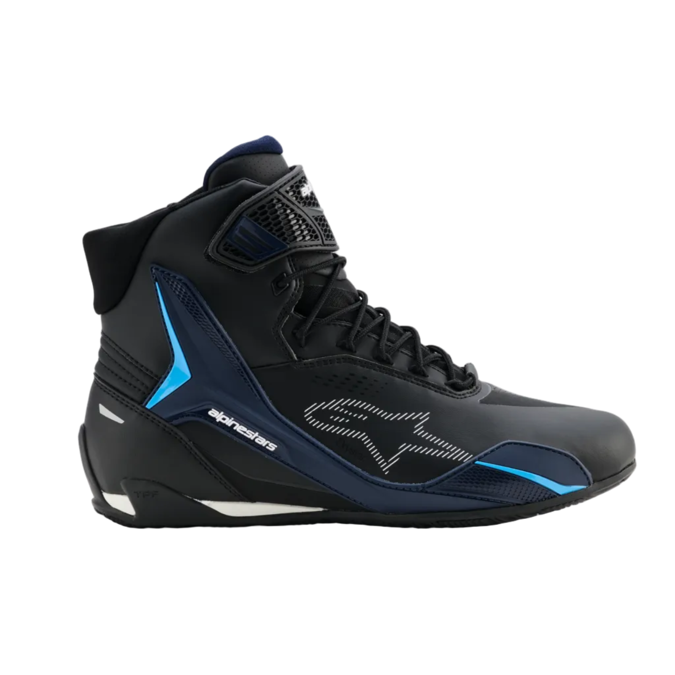 Faster-4 Drystar® Shoes - Black Night/Navy Cyan