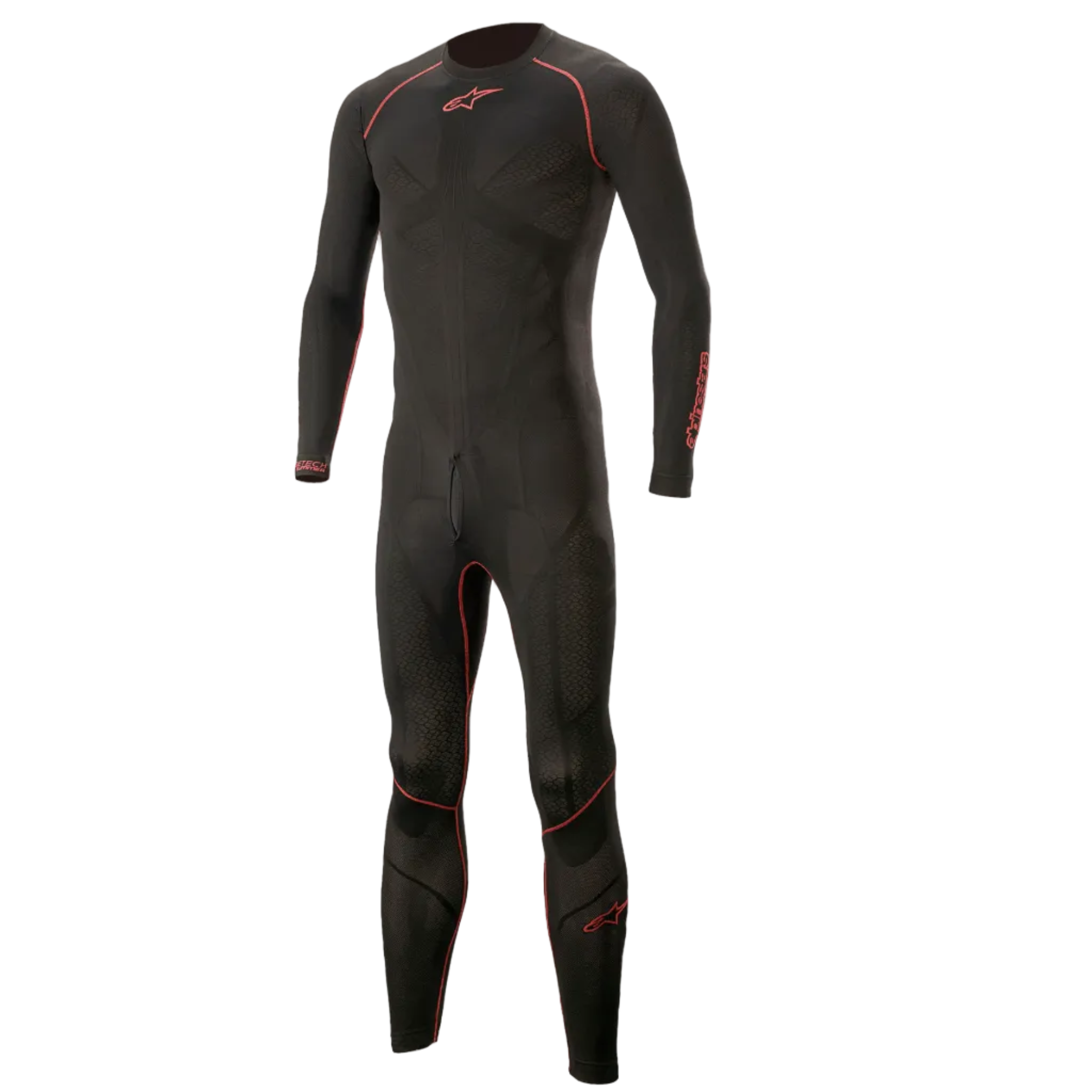 Ride Tech Lite 1pc Undersuit - Black/Red