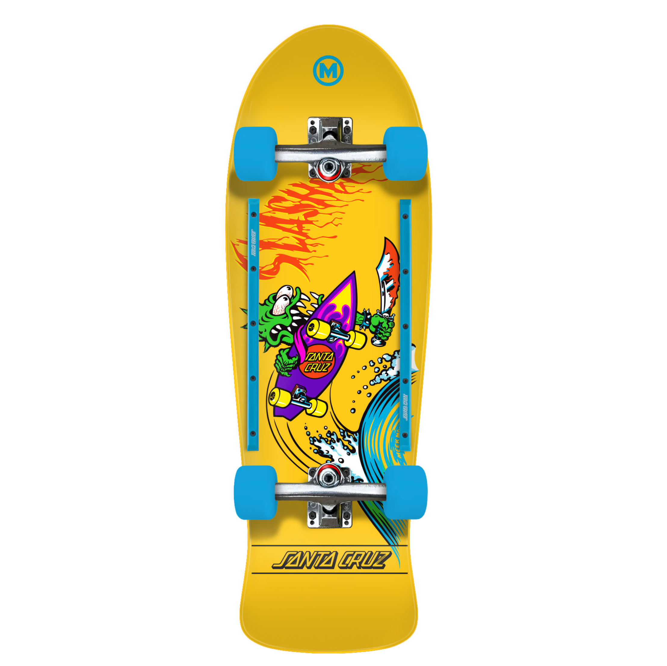 Meek OG Slasher 10,1 x 31,1 inch heruitgave Cruiser-skateboard
