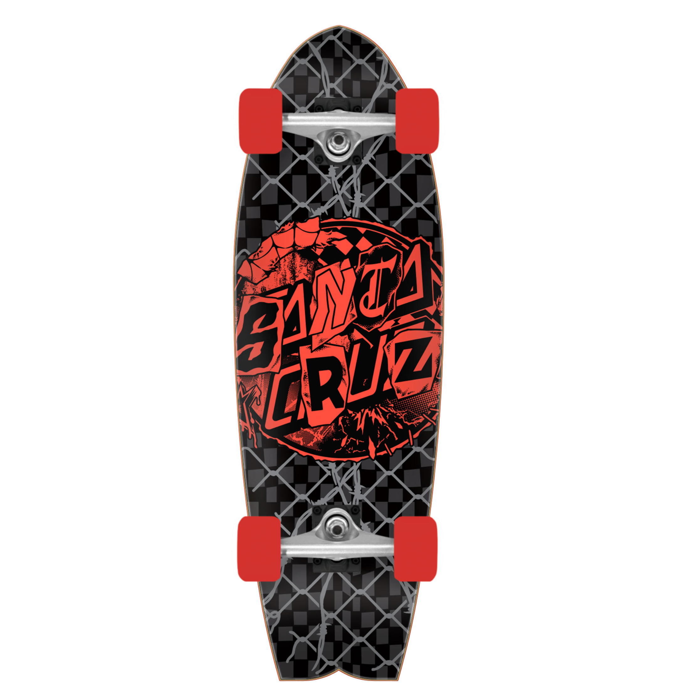 Pay Off Dot 8.81in x 27.69in Shark Cruiser Skateboard