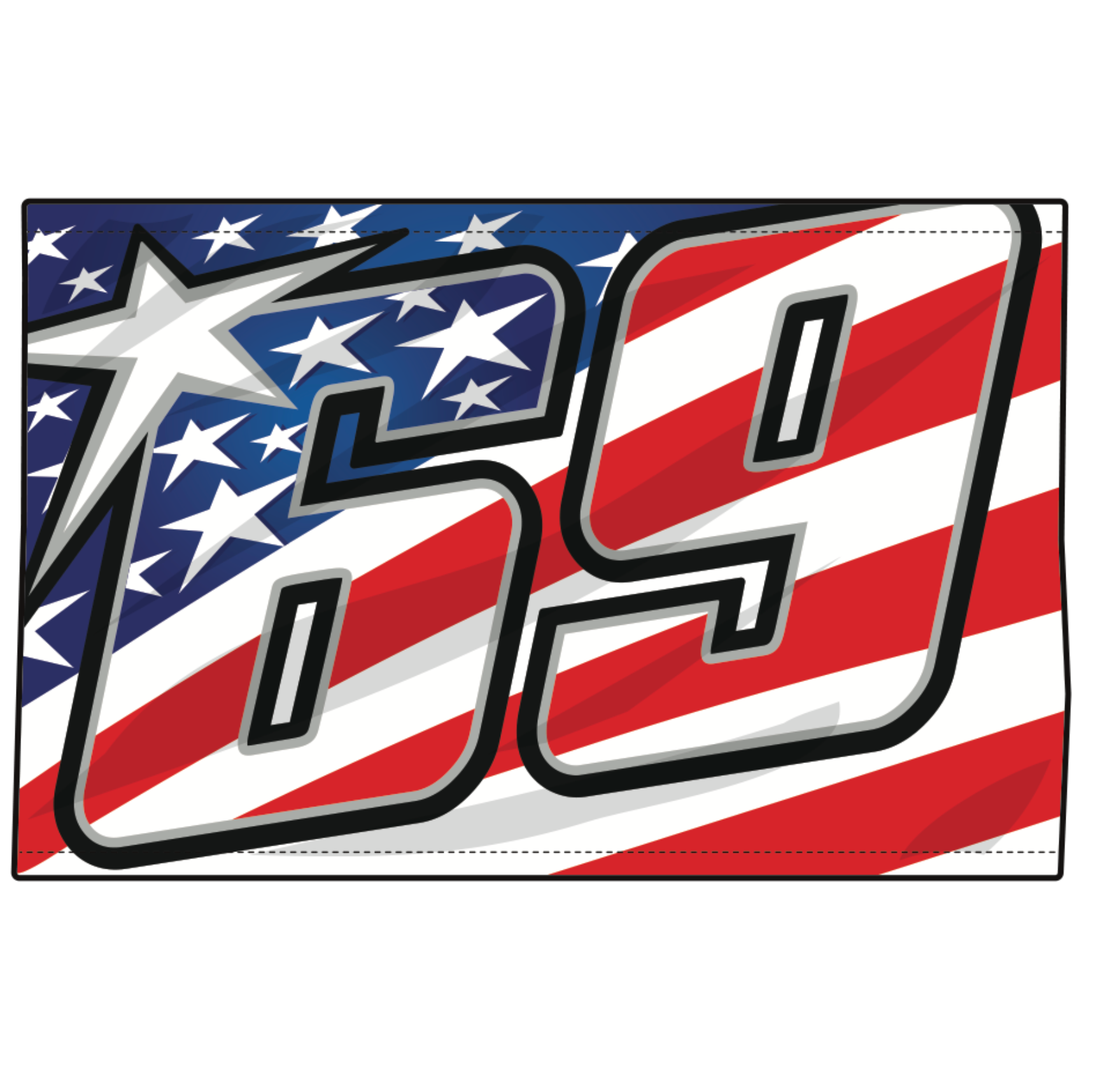 Nicky Hayden Flag