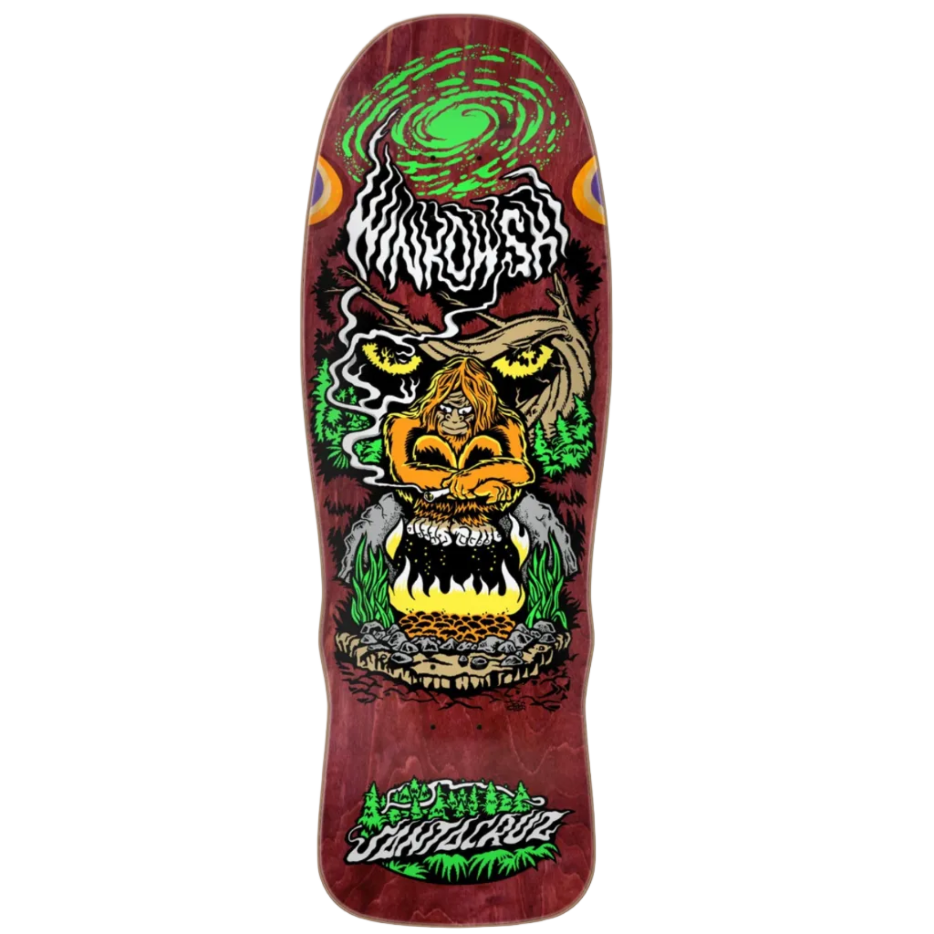 Santa Cruz Winkowski Bigfoot Pro Shaped Skateboard Deck 10.35in x 30.54in
