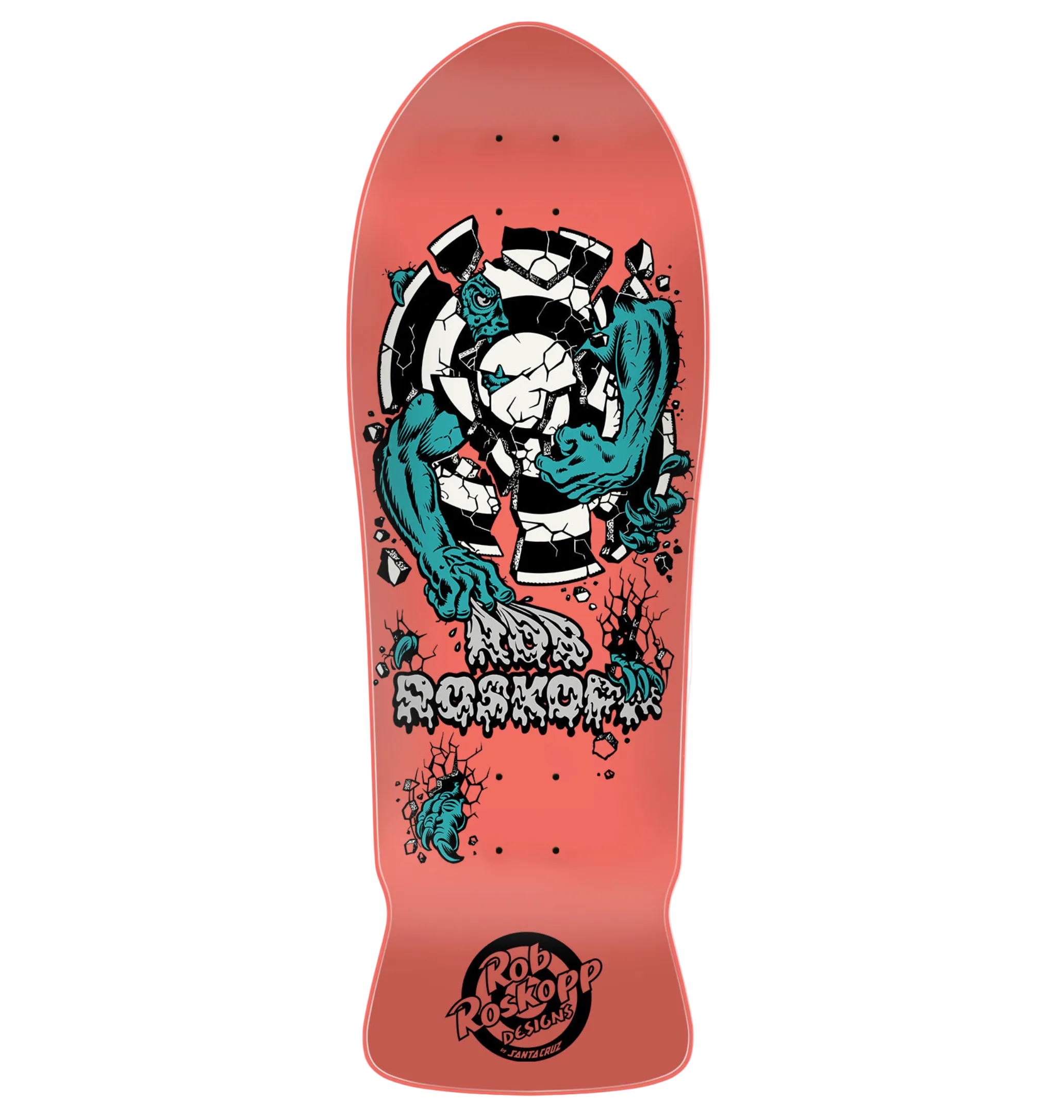 Santa Cruz Roskopp Three Reissue Deck - Felroze