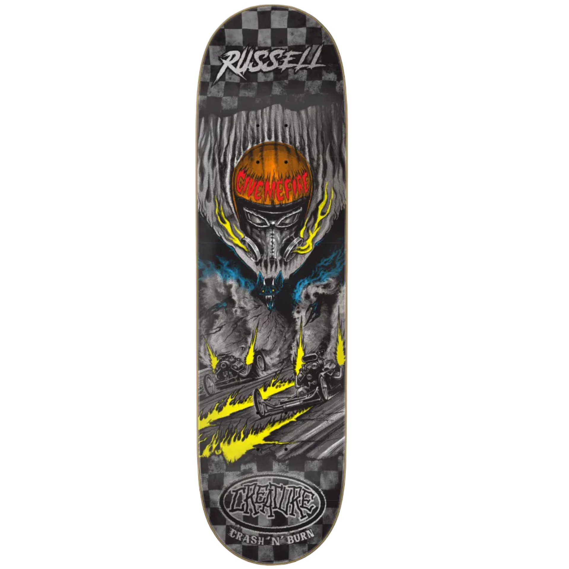 Creature Russel Crash & Burn Pro Deck 8.51"