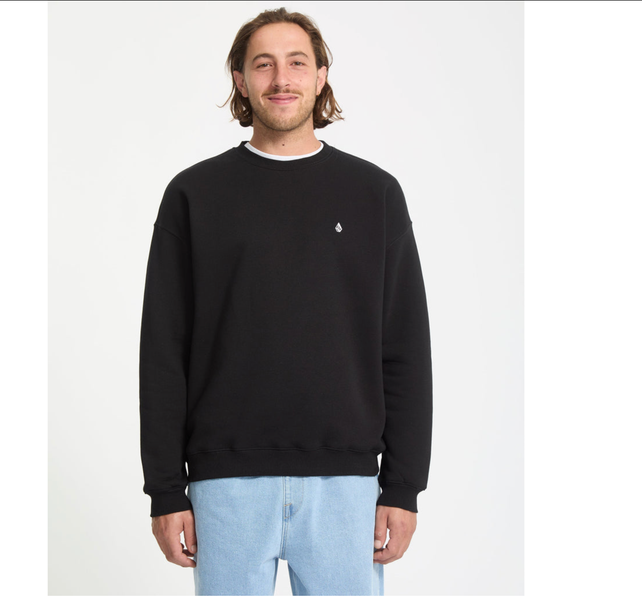 Volcom Single Stone Crew - Black