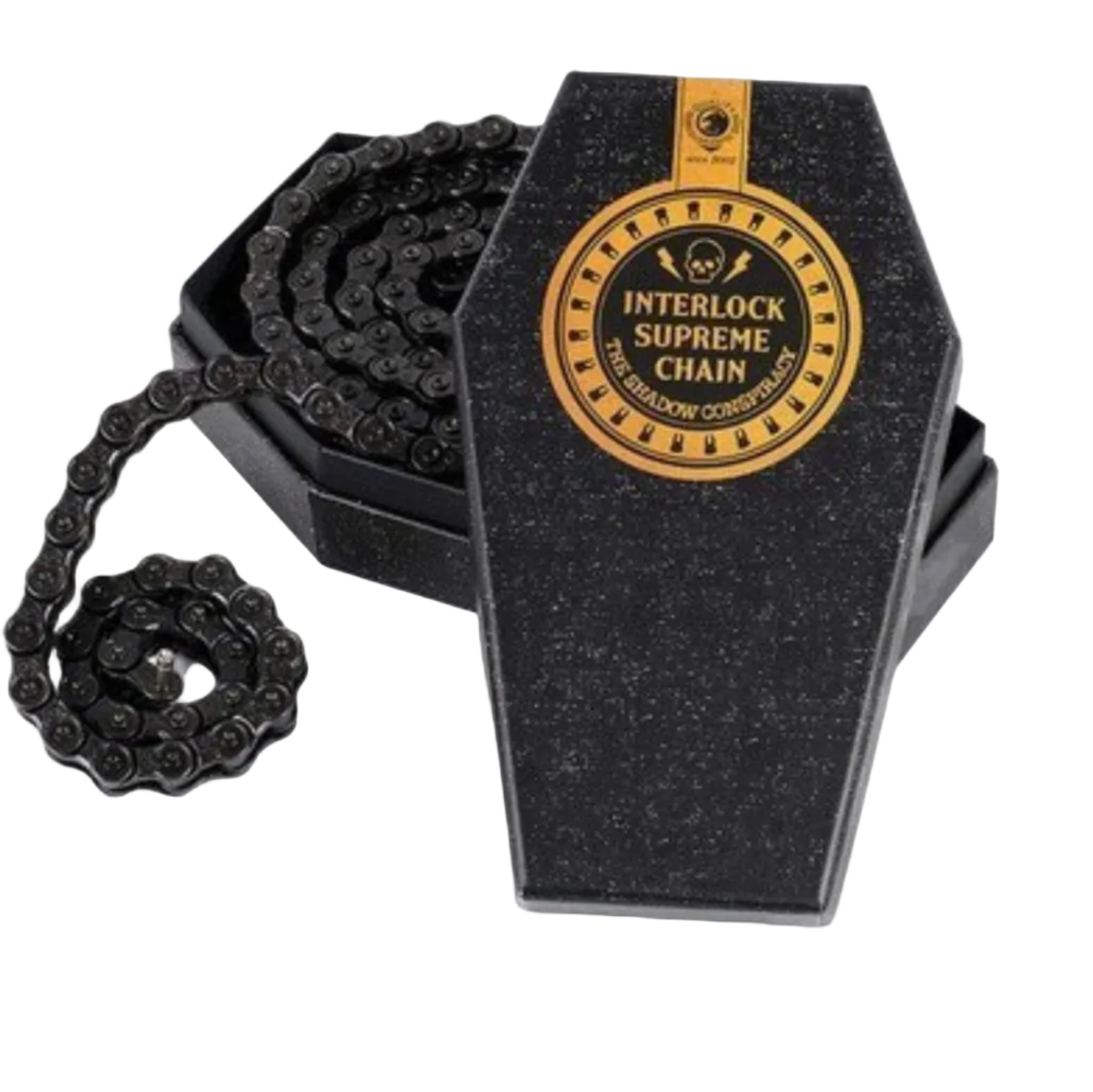 Shadow Supreme Interlock Chain 1/8" - Black