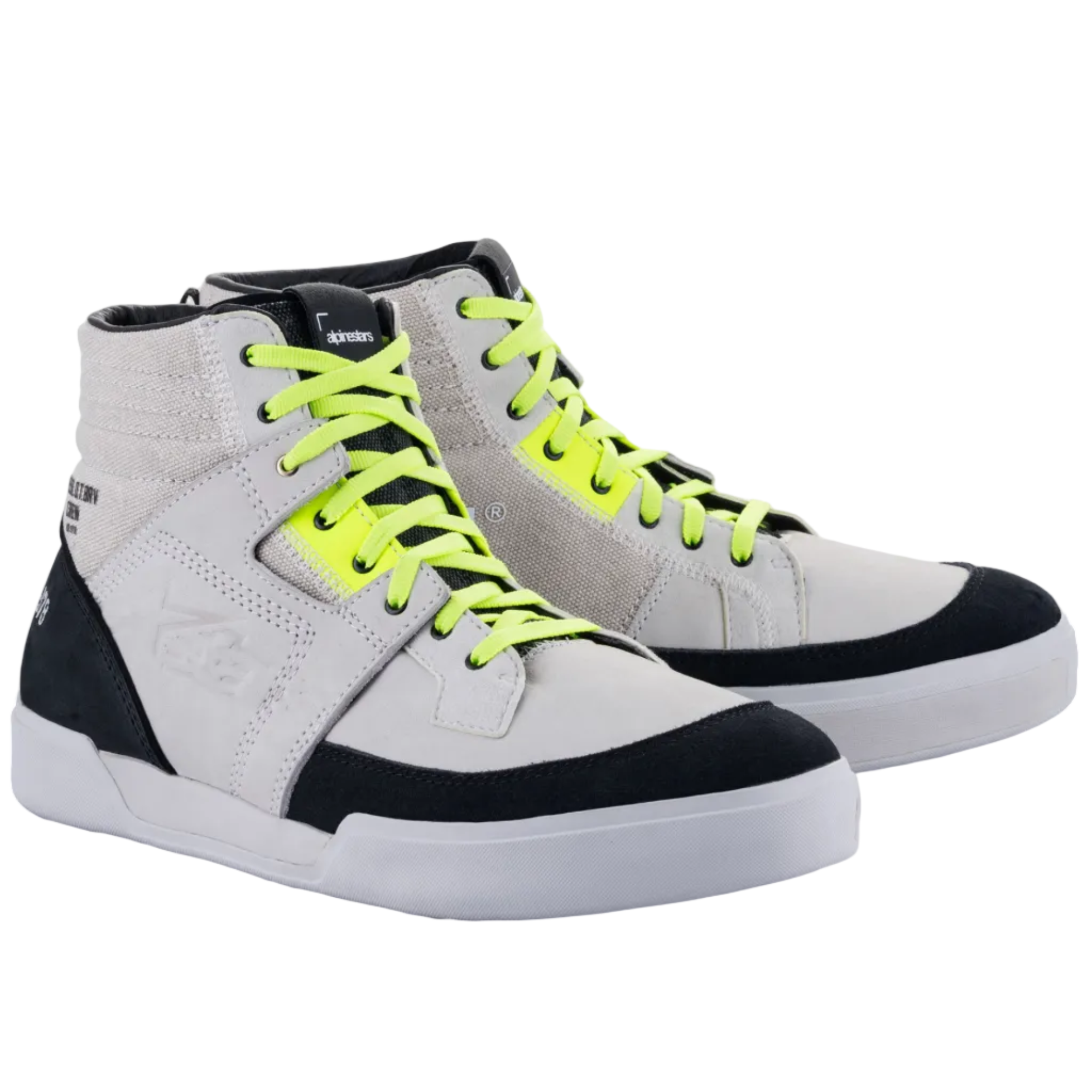 AS-DSL Akio Shoes - Light Gray/Yellow Fluo