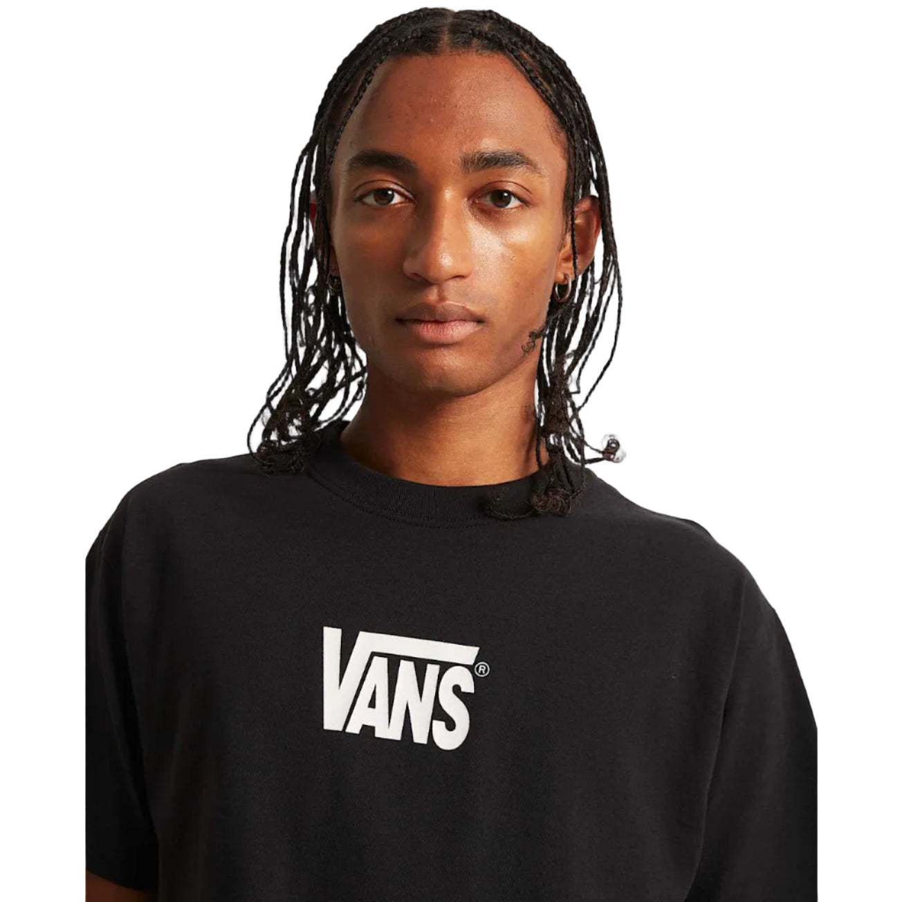 Vans Stretch Logo T-Shirt - Black