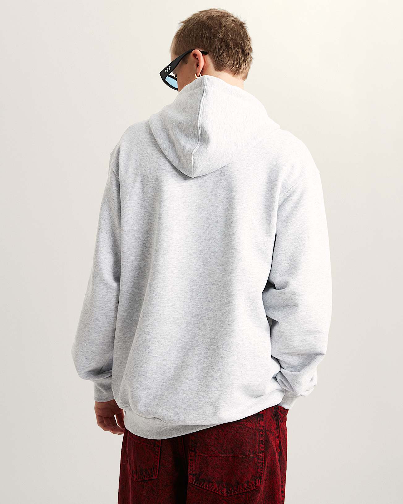 Vans They Are Just Shoes Loose Hoodie - Light Grey