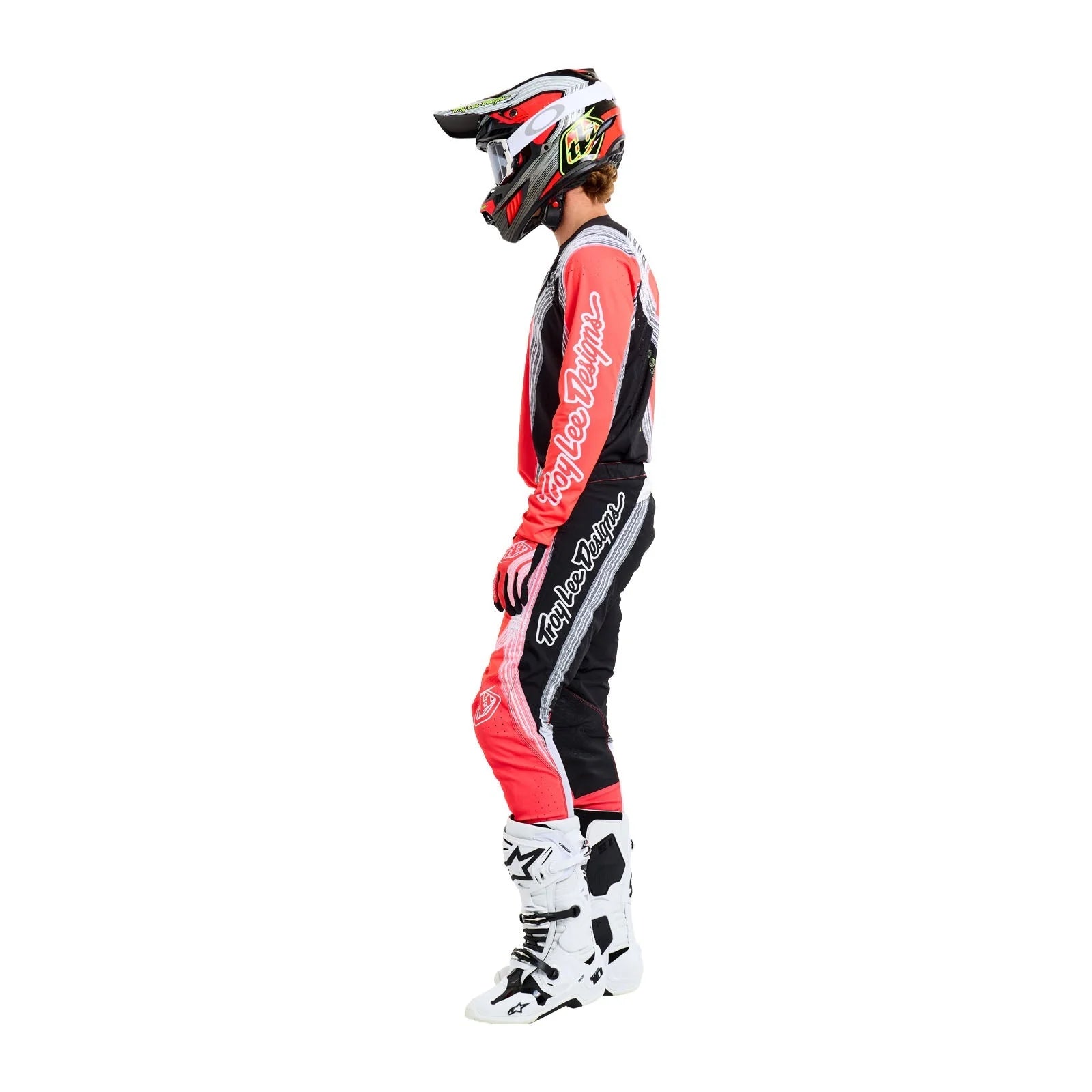 SE Pro Pant Stripes - Infra Red/Black