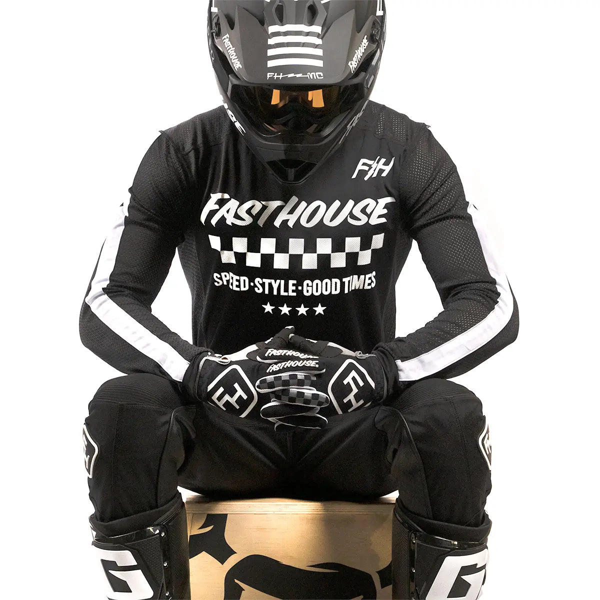 Fasthouse Originals Air Cooled Jersey - Black