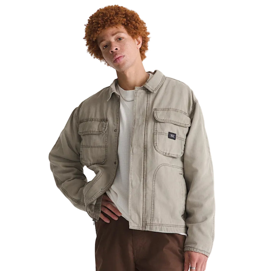 Vans Umber Pigment Jacket - Aluminium Grey