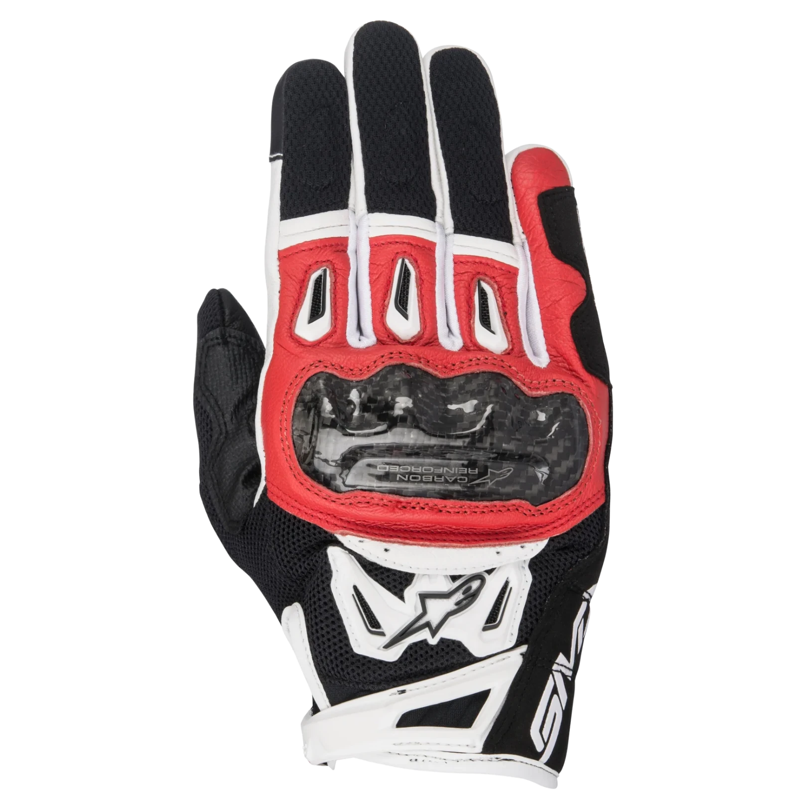 SMX-2 Air Carbon Handschoenen - Zwart/Rood/Wit