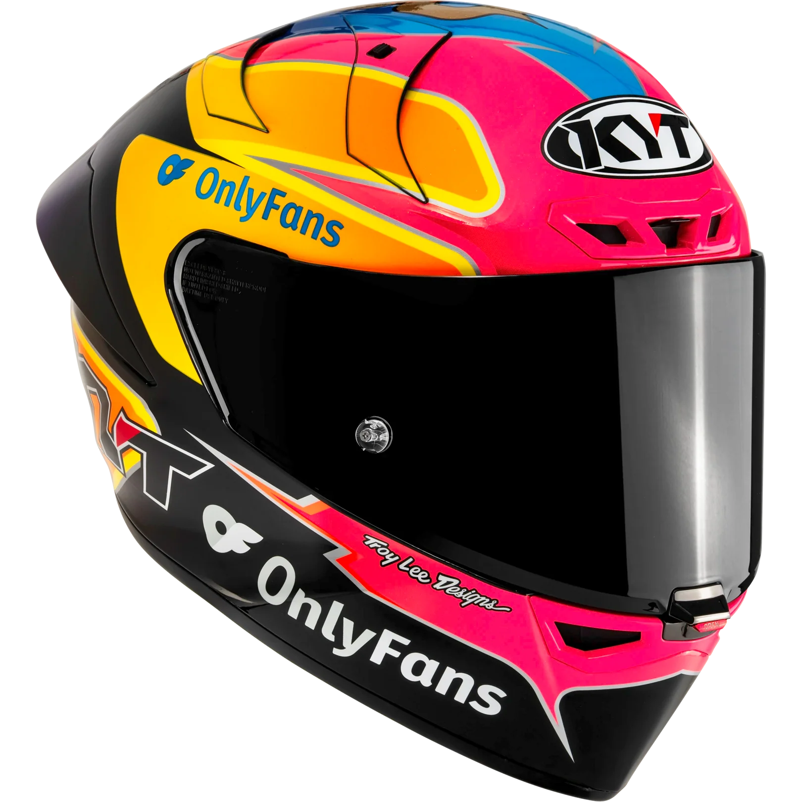 PRE ORDER!!! KYT Davey Todd Special Edition KX-1 Race Gp Helmet With Signed Holographic Trading Card