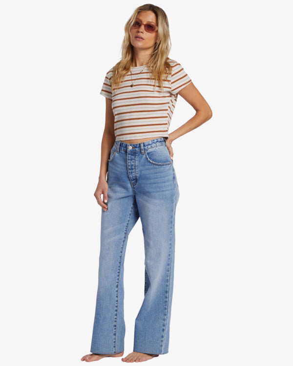 Billabong Womens Rachel Boyfriend Jeans - IMedium Indigo Fade