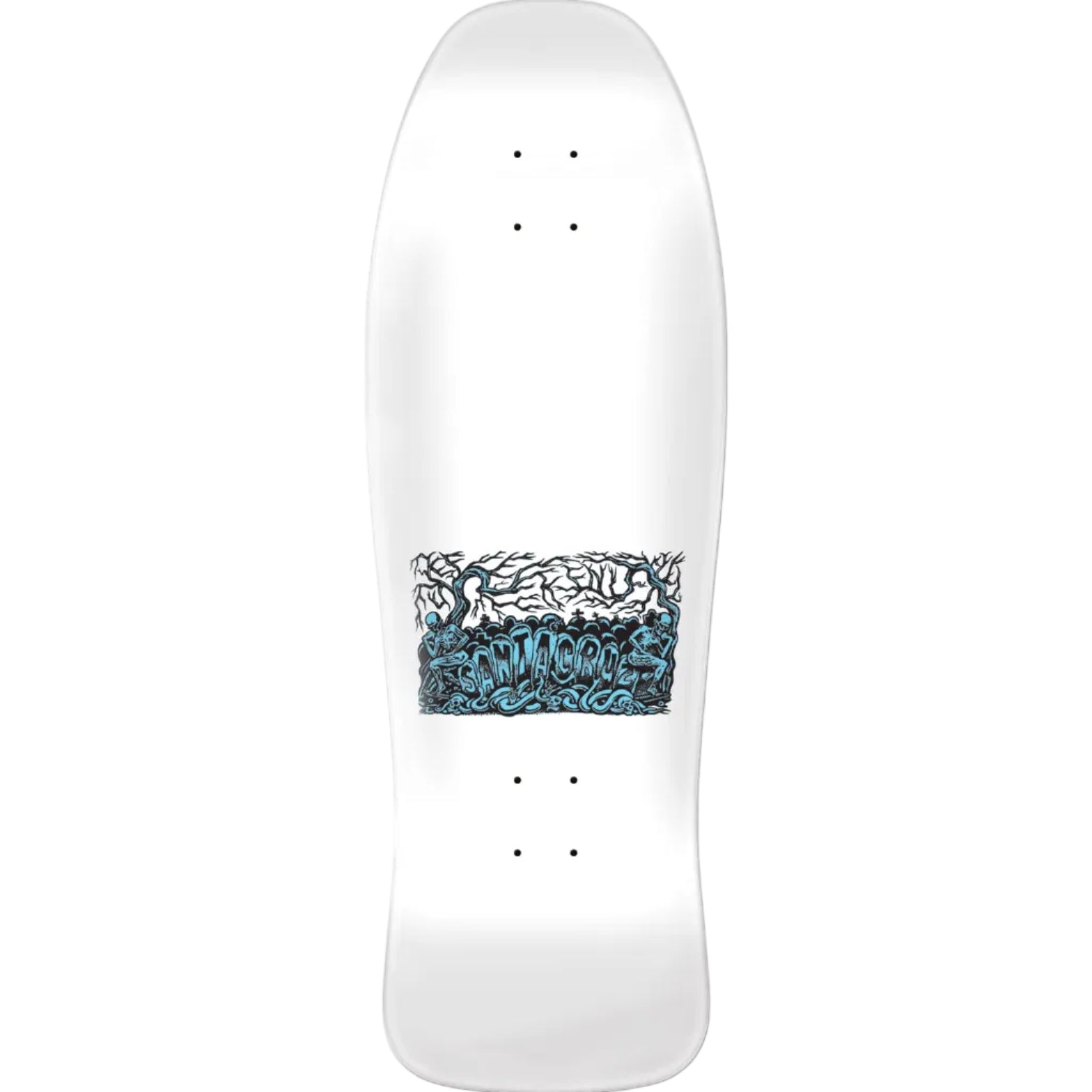 Santa Cruz Kendall Snake Reissue Deck - White