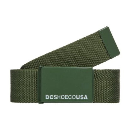 Ceinture en toile 3 - Vert bronze