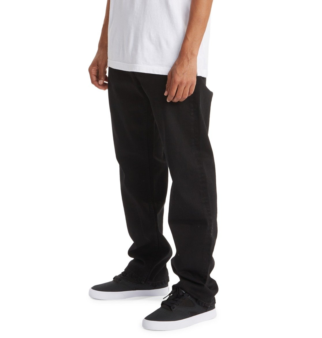 DC Worker Relaxed Jeans - Black Wash