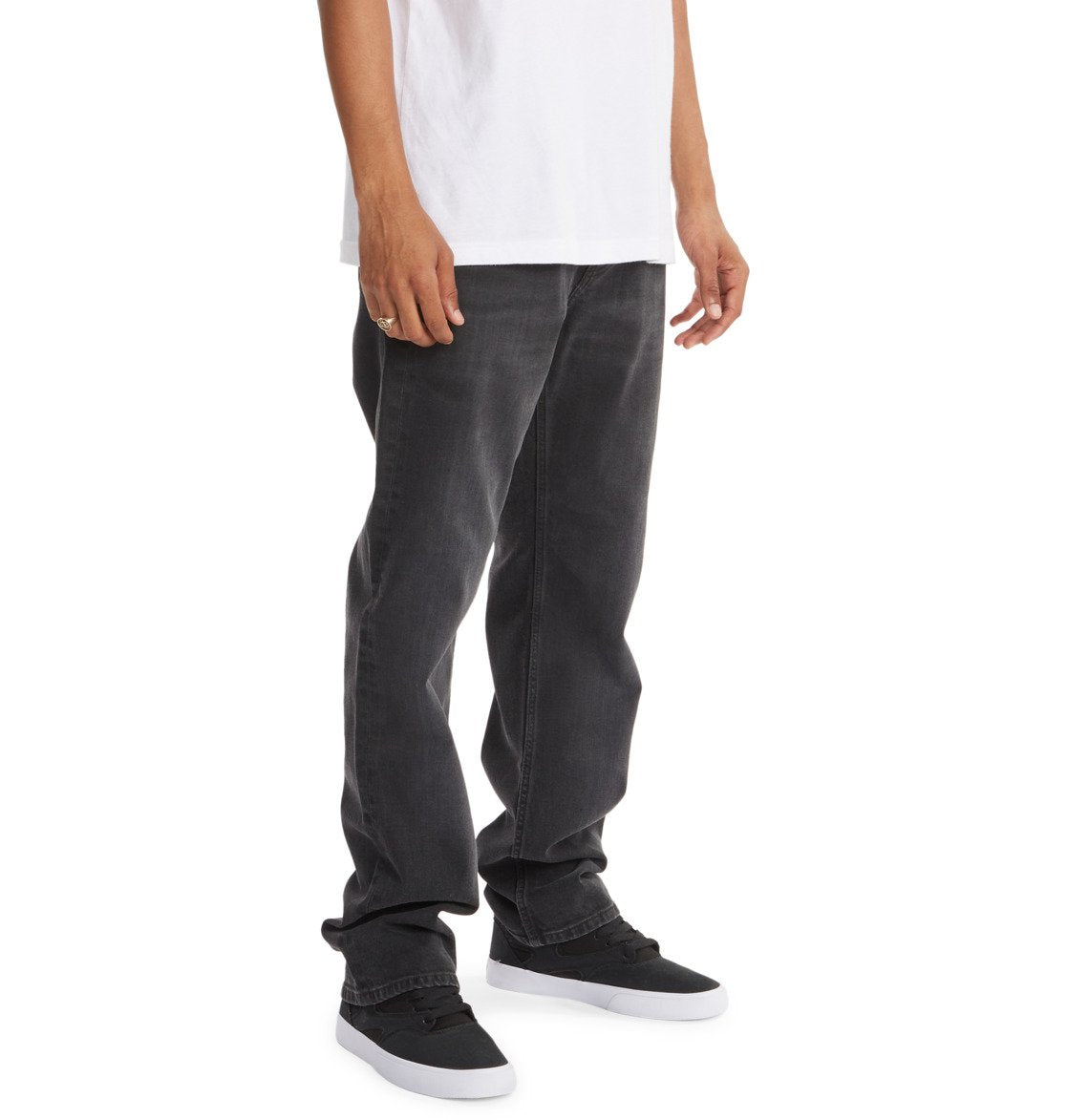 DC Worker Relaxed Jeans - Asphalt