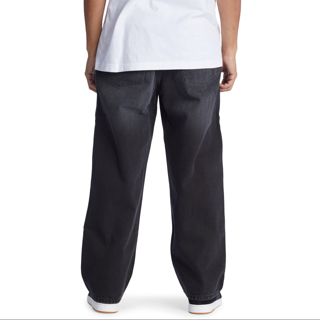 DC Worker Baggy Biologic Jeans - Black Vintage Wash