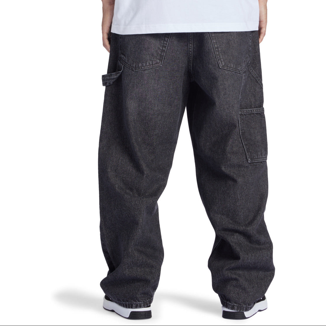 DC Worker Baggy Carpenter Denim Pant - Zwarte denim