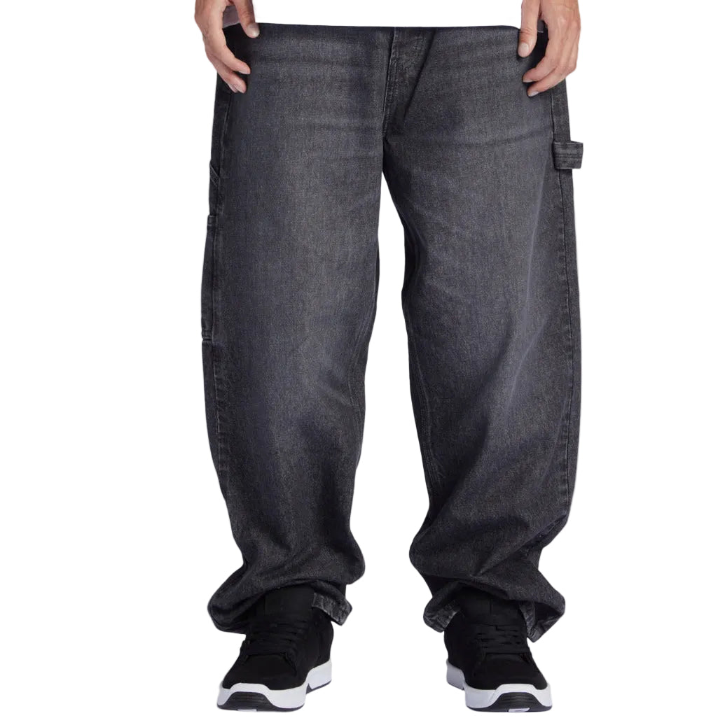 DC Worker Baggy Carpenter Denim Pant - Zwarte denim
