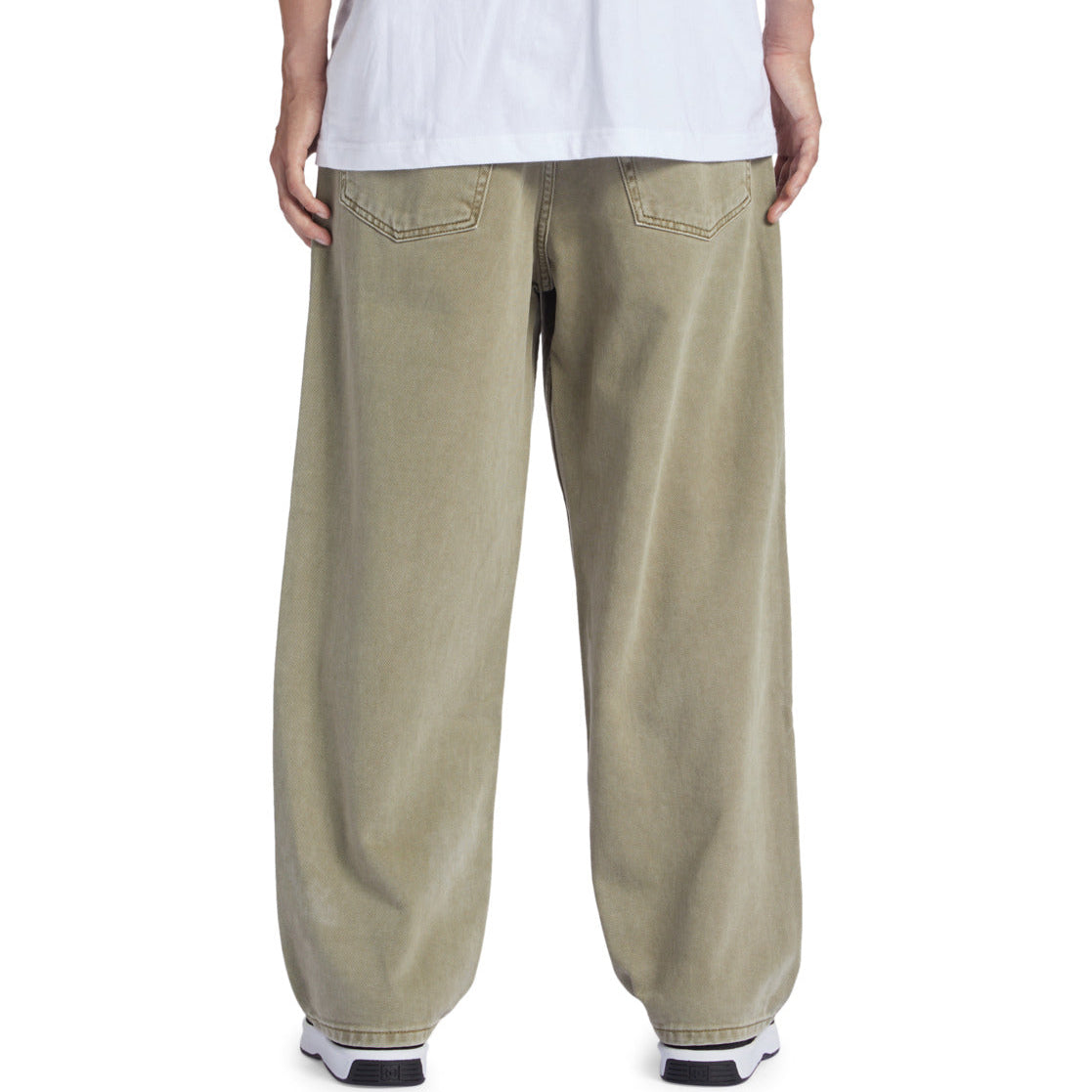 DC Worker Baggy Denim Jeans - Green Overdye