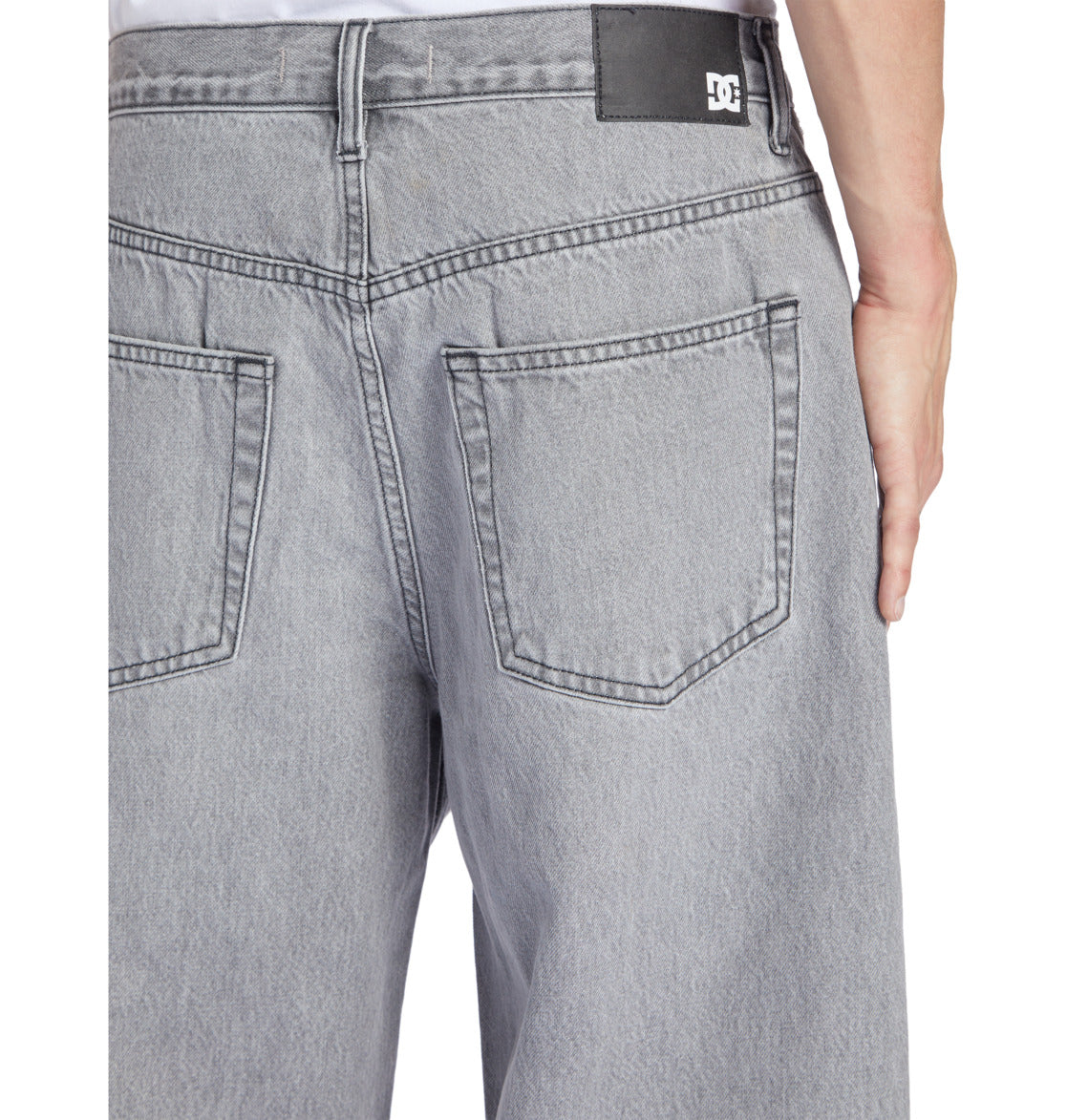 DC Worker Baggy Denim - Grey Wash