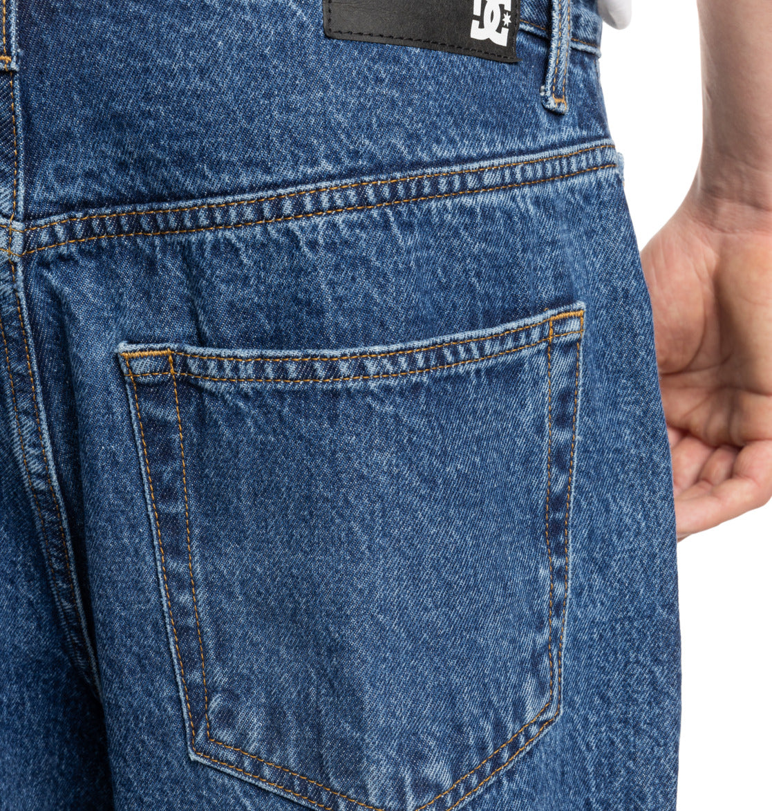 DC Worker Denim Baggy Pant - Stone Indigo