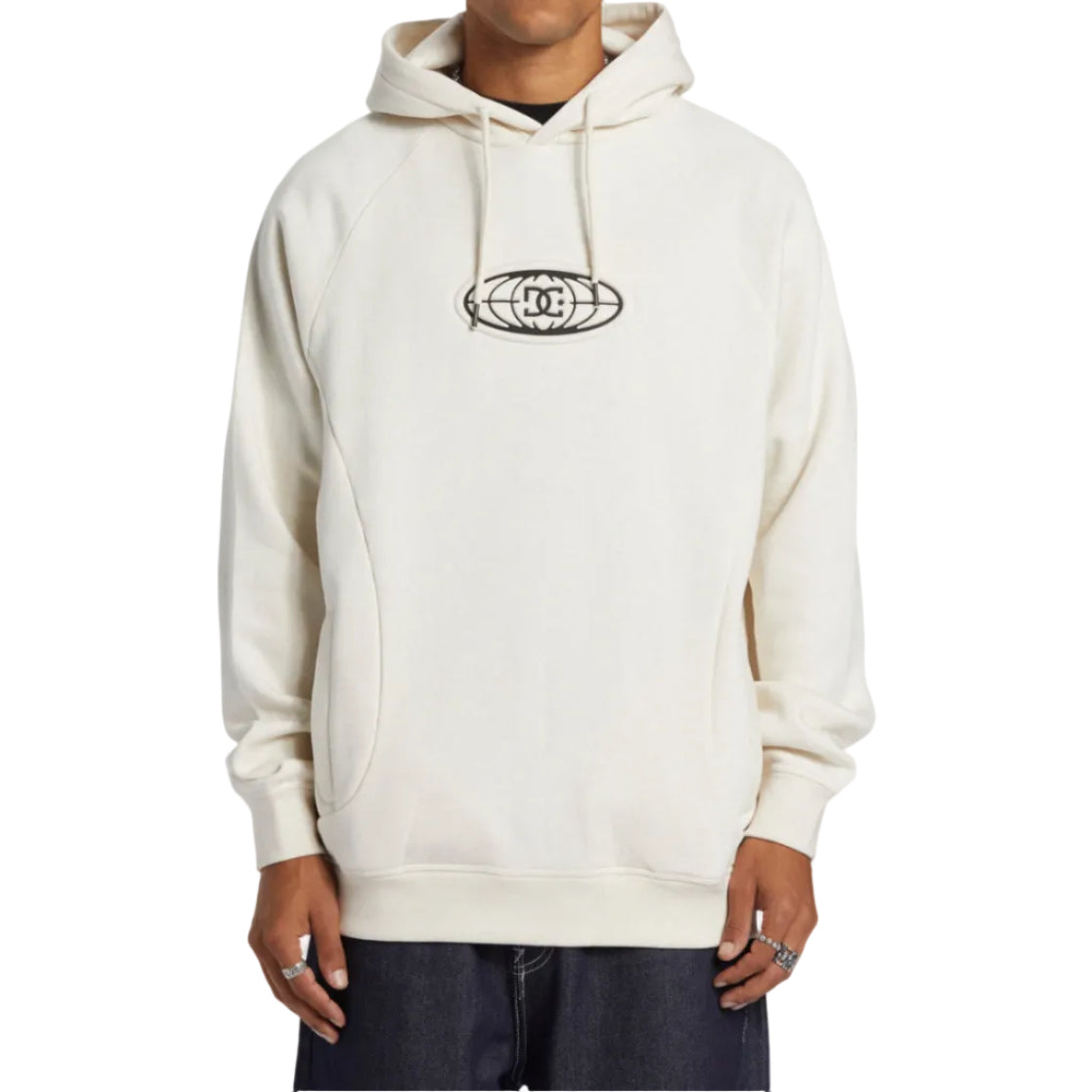 DC Mens Index Pullover Hoodie - Snow heather