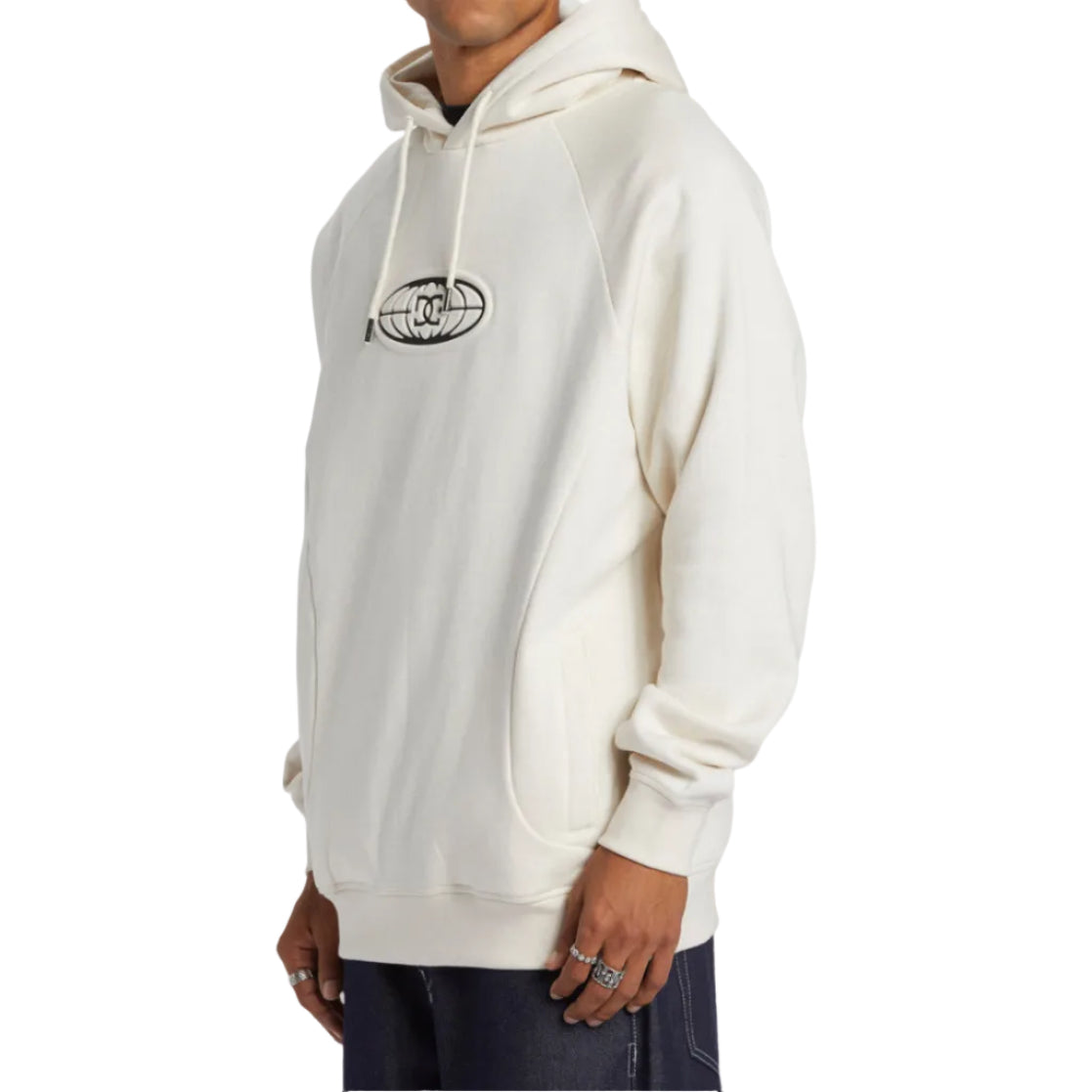 DC Mens Index Pullover Hoodie - Snow heather