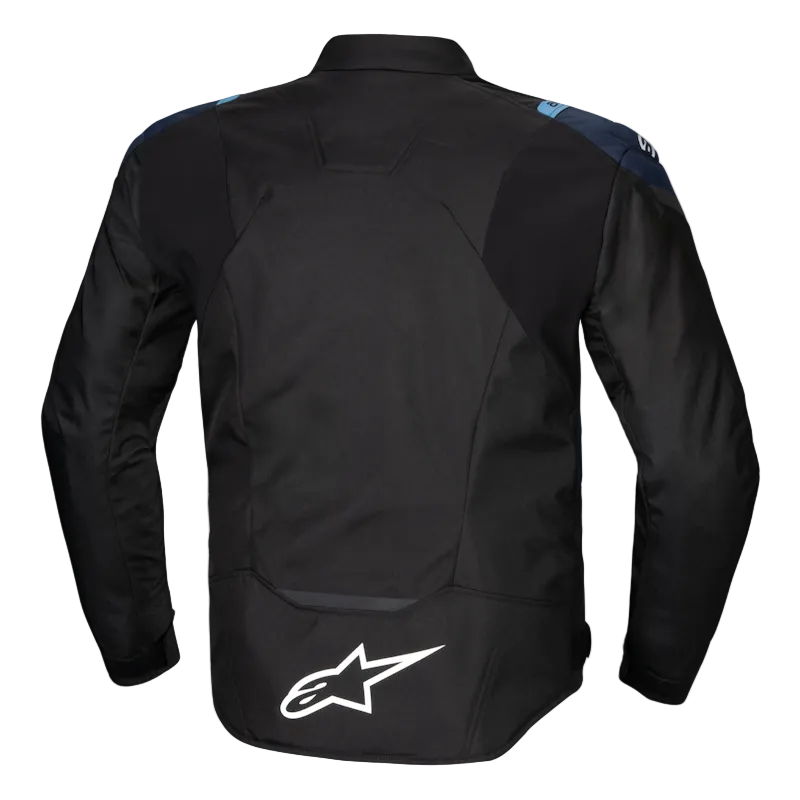 Blouson T-Jaws Waterproof V4 - Noir/Bleu foncé/Bleu vif