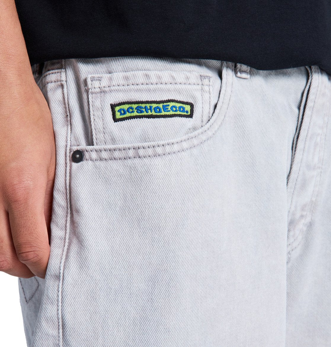 DC Baggy Denim Jeans - Wild Dove