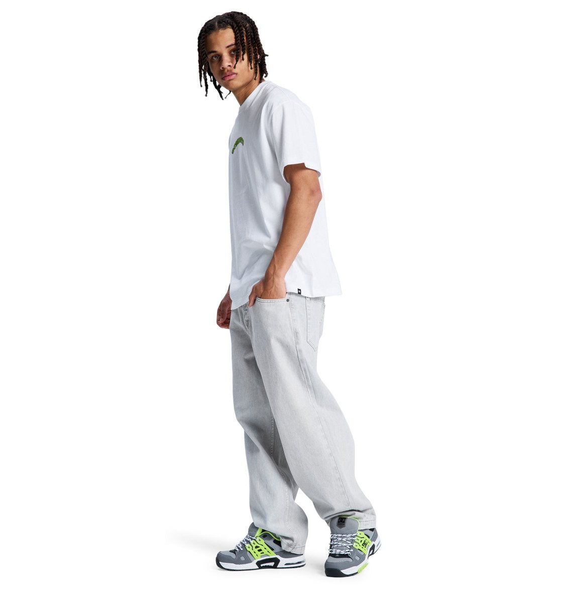 DC Baggy Denim Jeans - Wild Dove