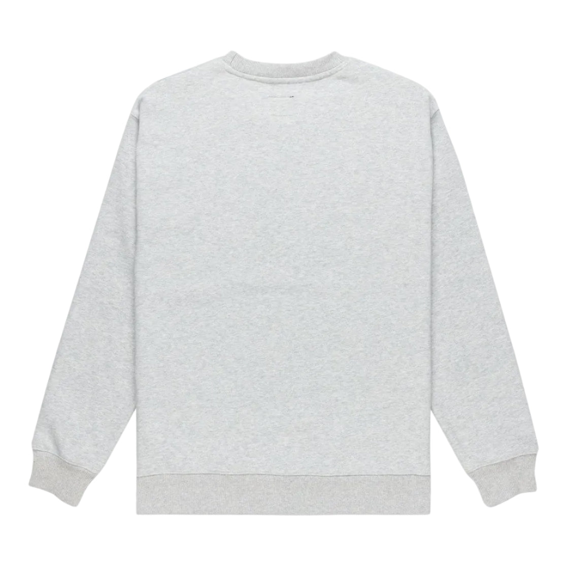 DC Patch It Crew Sweater - Light Heather Grey