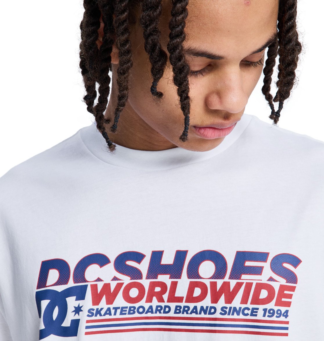 T-shirt DC Queltra - Blanc
