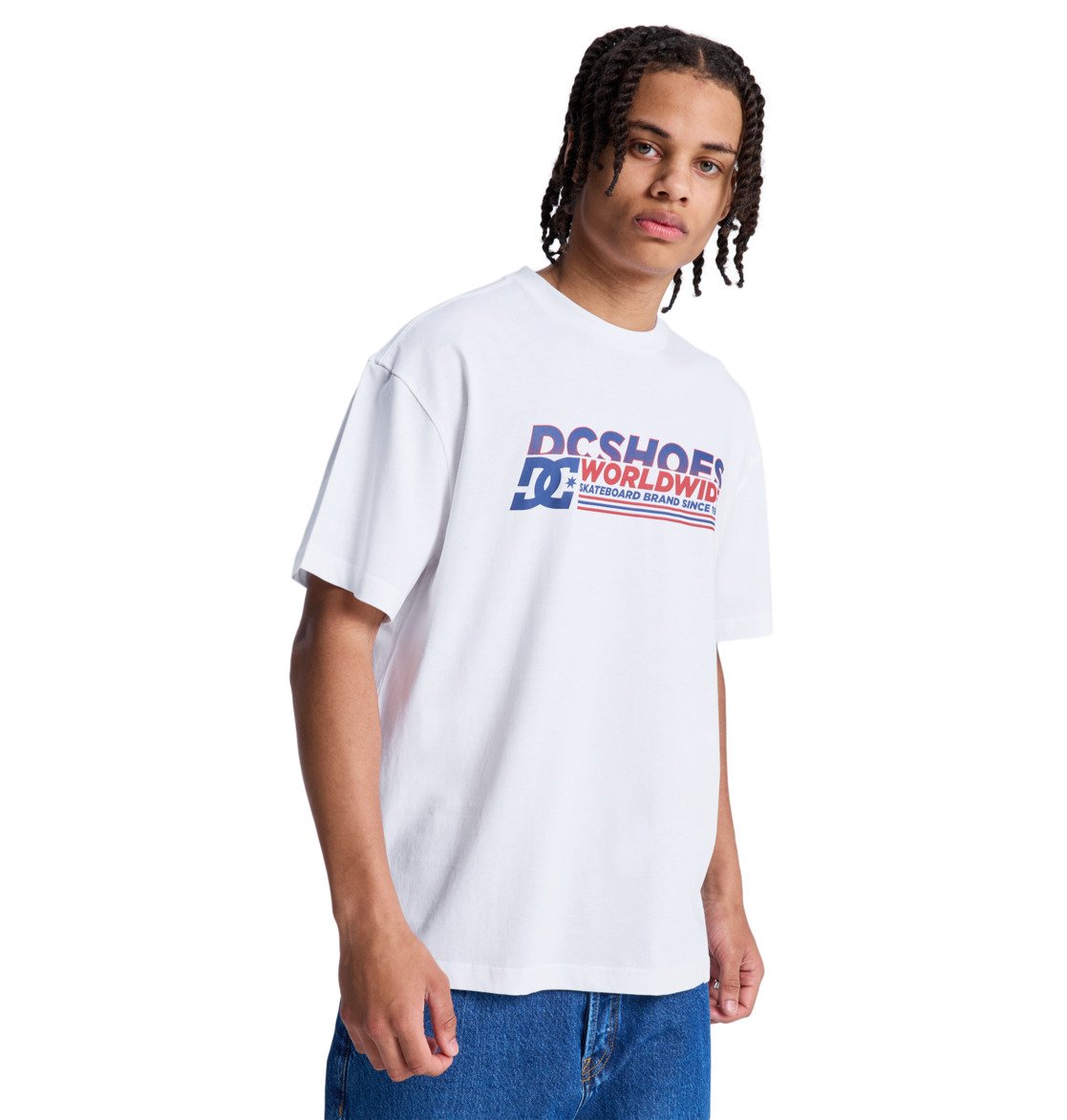 T-shirt DC Queltra - Blanc