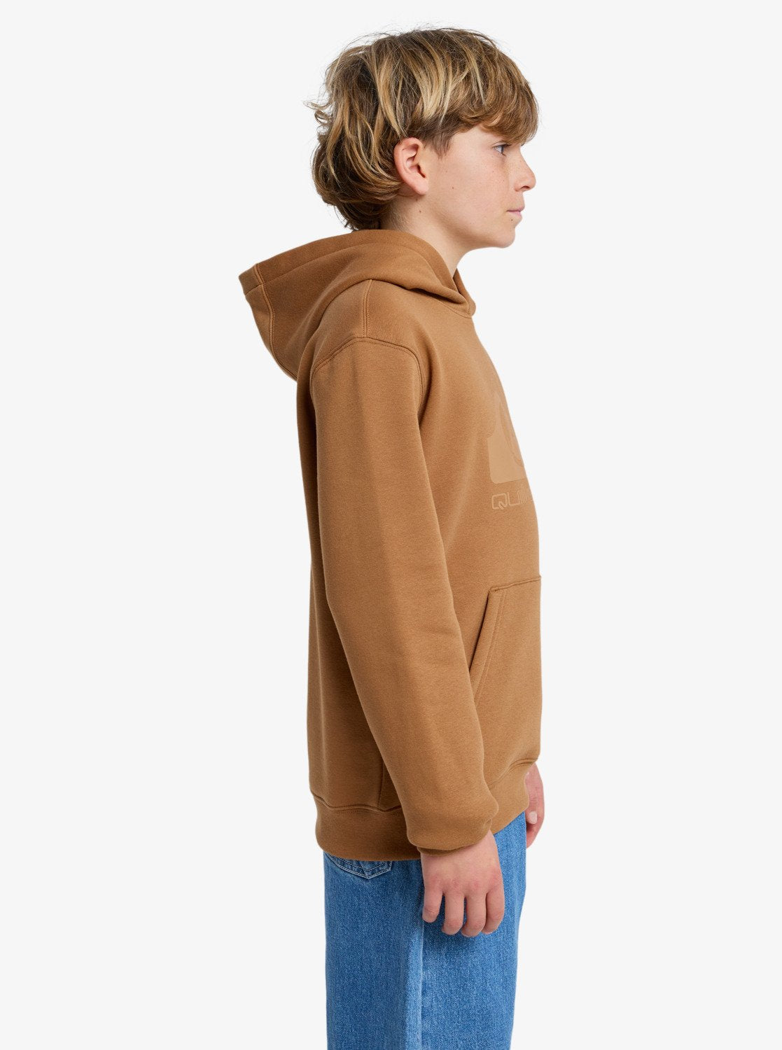 Quiksilver Youth Comp Hoodie 8-16y - Tobacco Brown