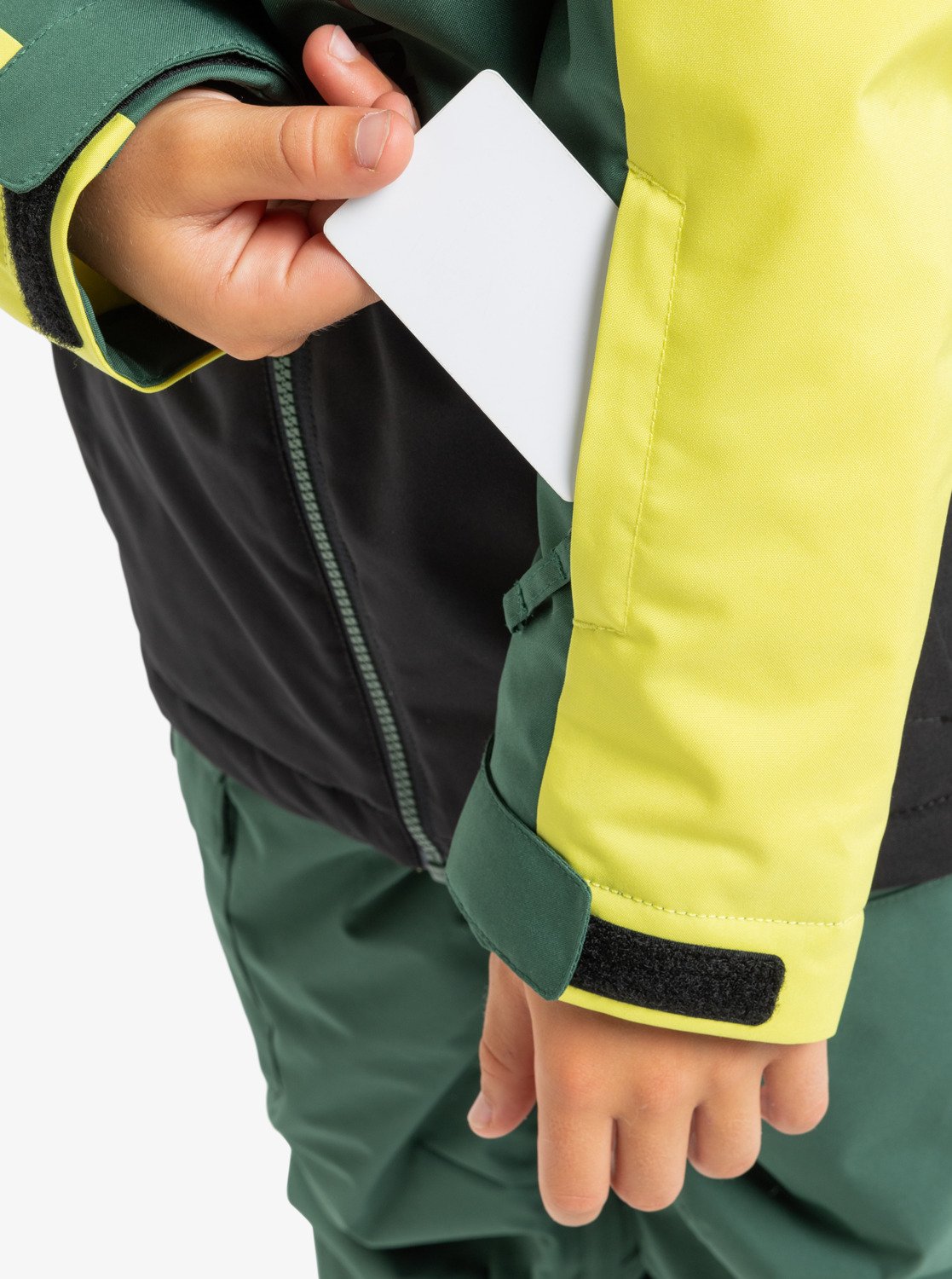 Side Hit Block technische sneeuwjas