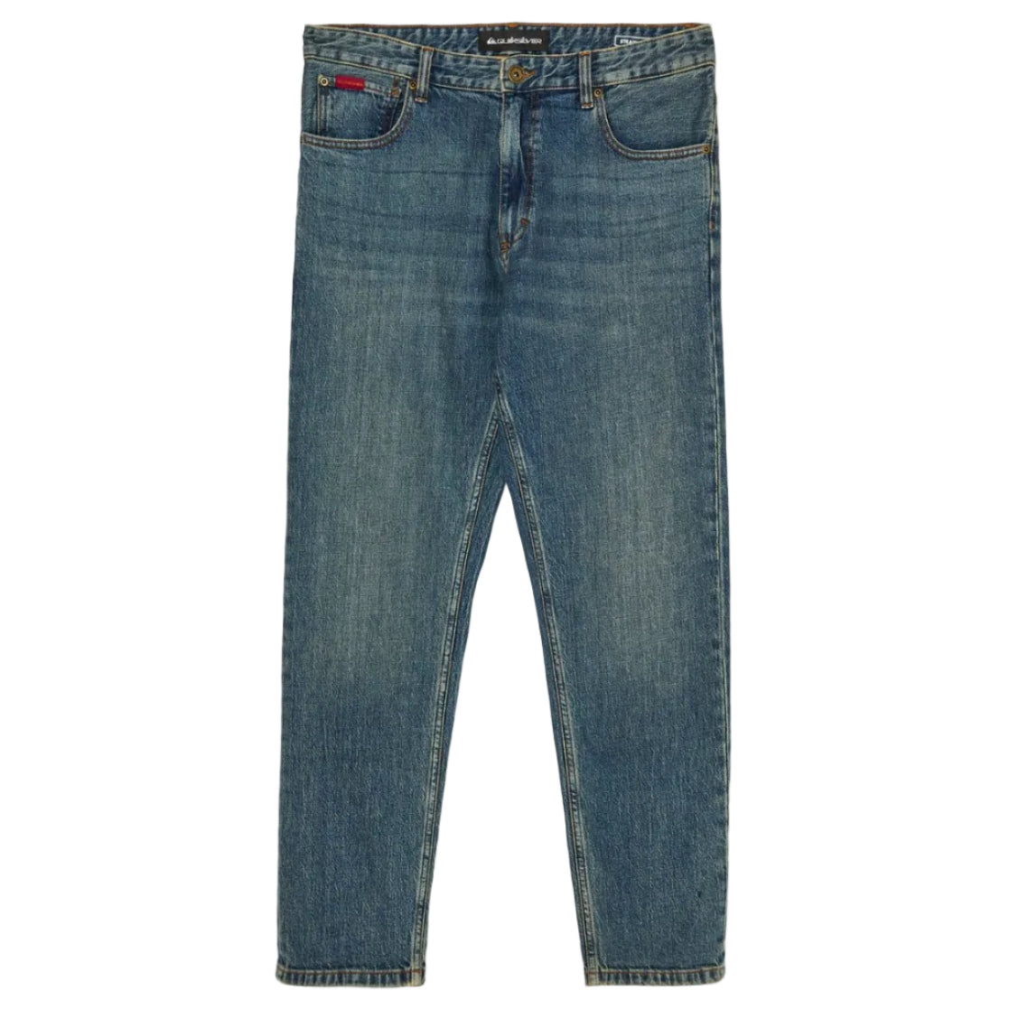 Quiksilver Modern Wave Straight Denim - Stone Washed Blue
