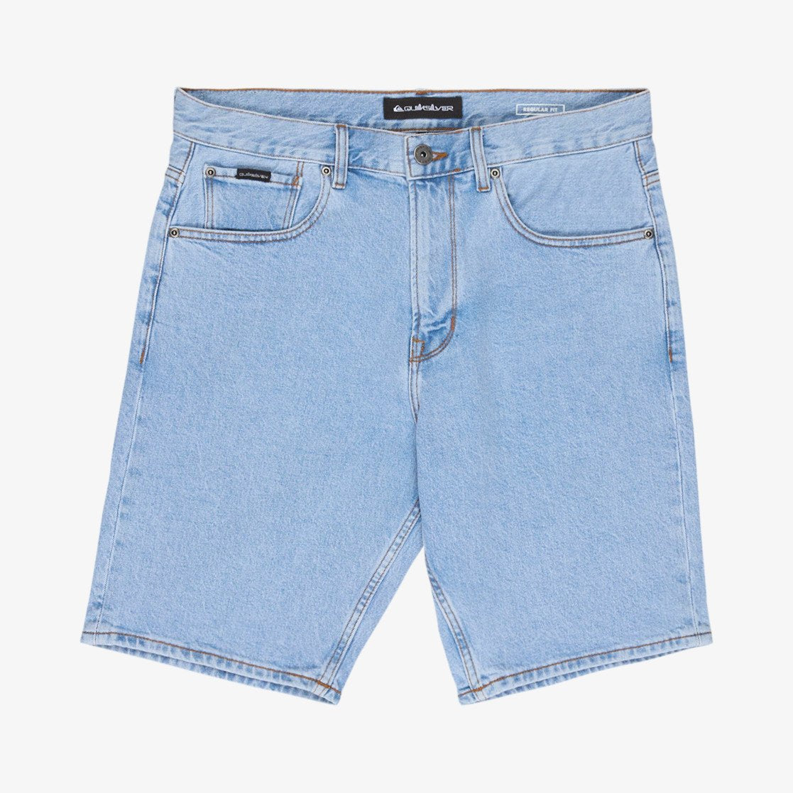 Quiksilver Regular Mens Denim Short - Indigo Light