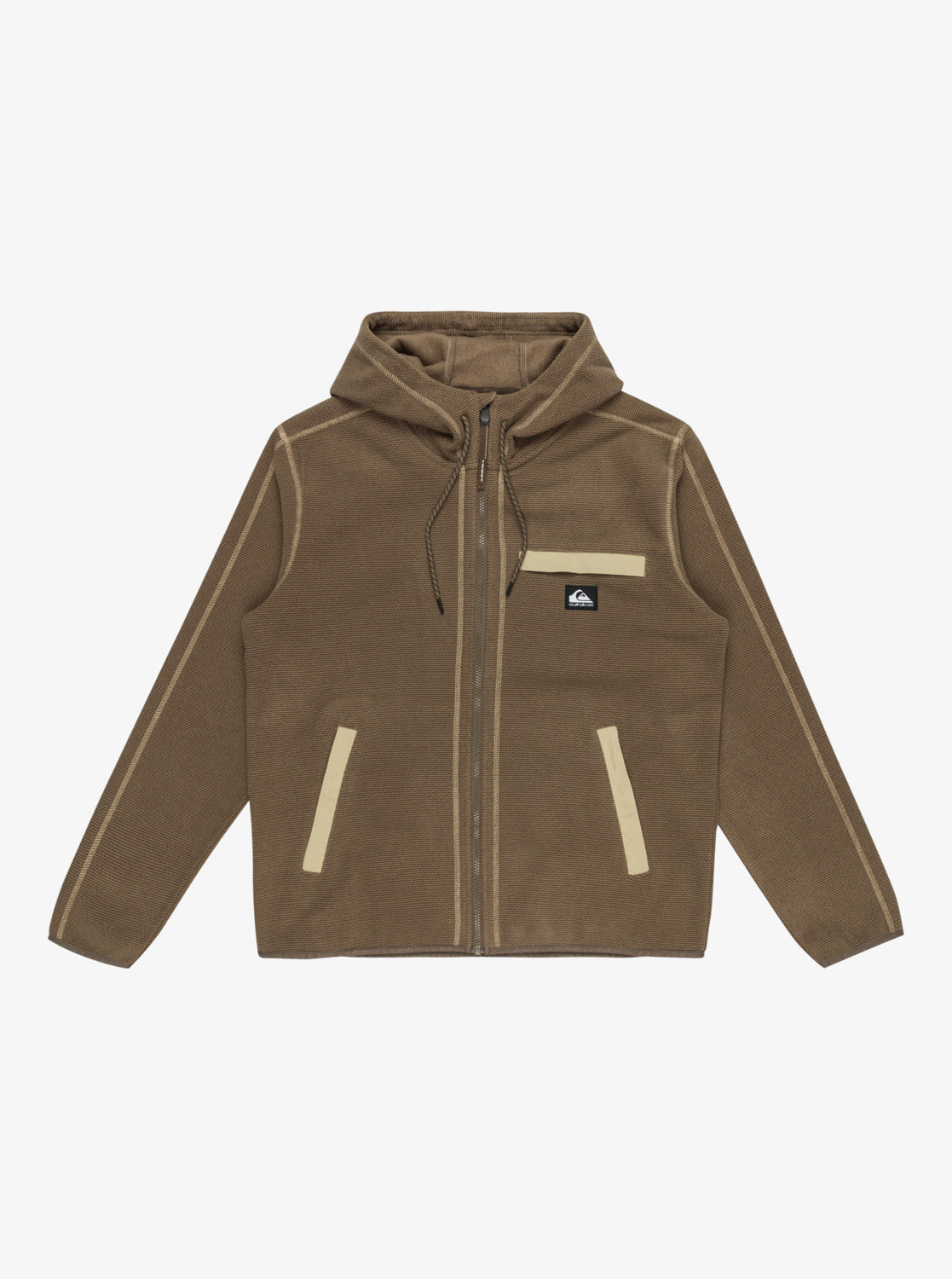 Quiksilver last Run Hoody - Canteen