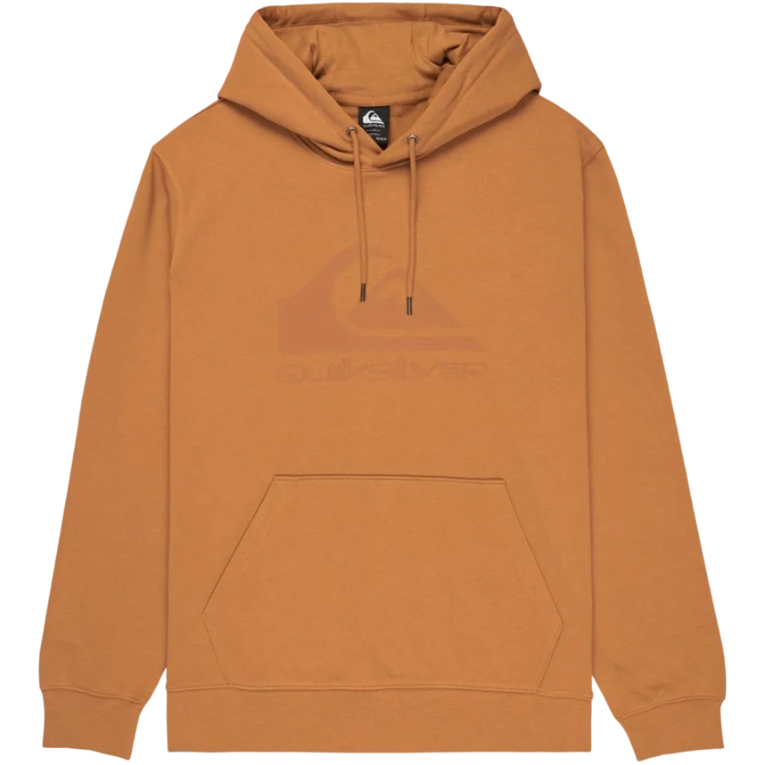 Quiksilver Comp Logo Hoodie - Tobacco Brown