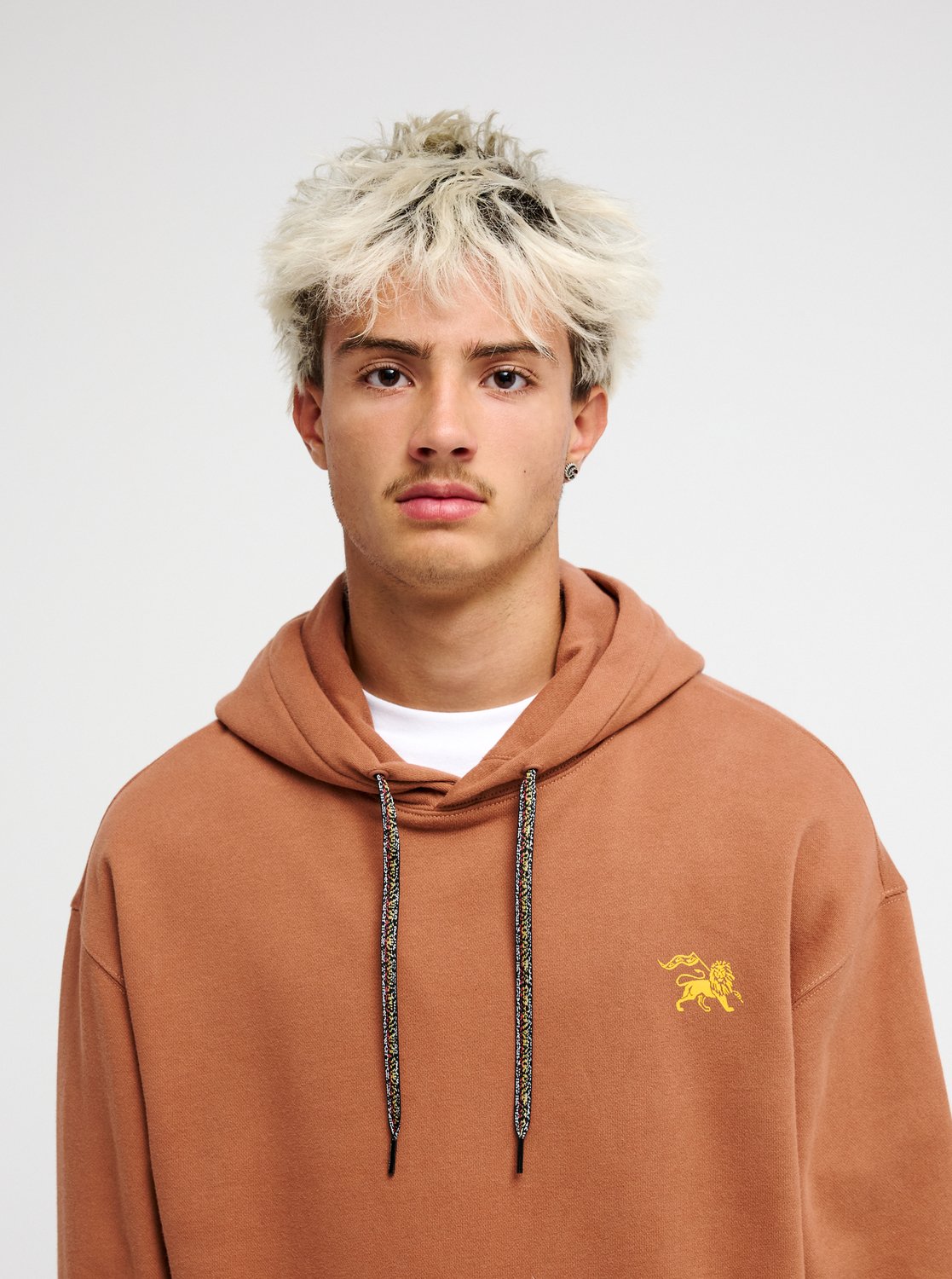 Quiksilver Bob Marley Zion Hoodie - Light Brown